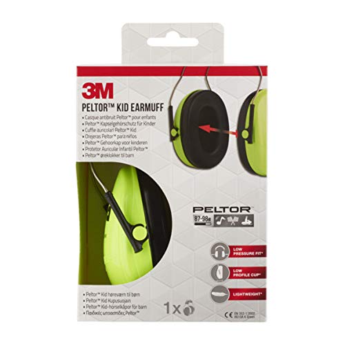 Amazon.co.jp: ヘッドバンド付き3M Peltor Kidイヤーマフ、27 dB